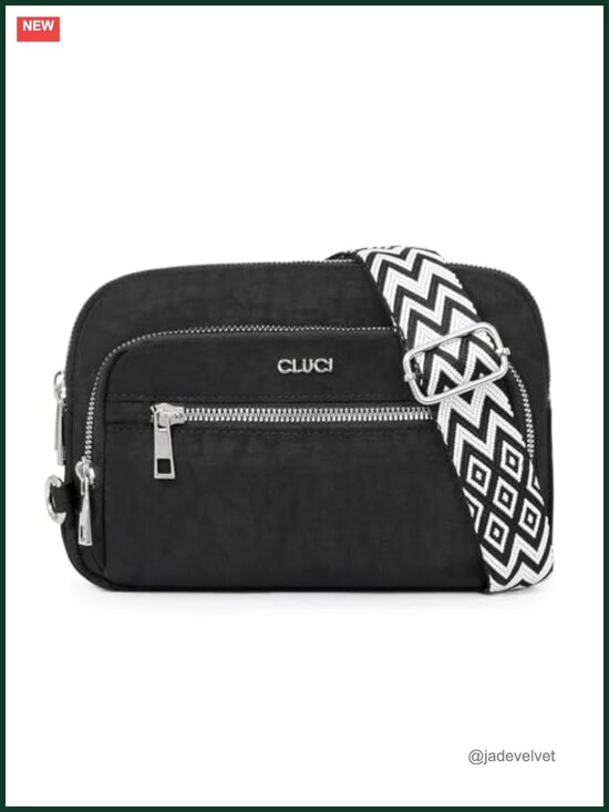 Handbags - Anti Theft Crossbody Bag Water Resistant Nylon RFID Travel Purse
